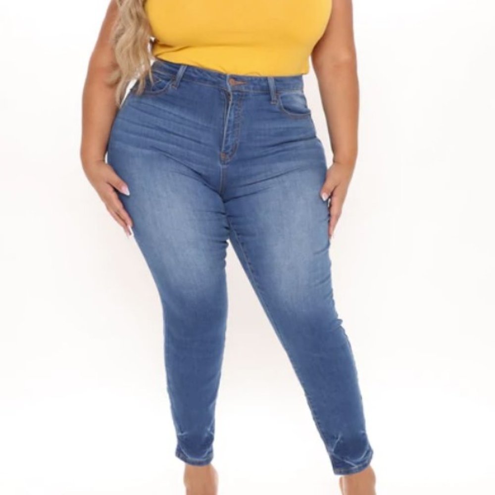 2 Pairs Plus Size Jeans Fashion Nova